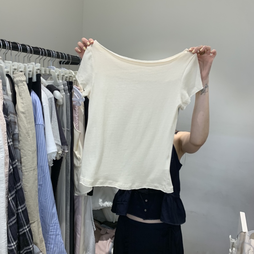 JINSIM韓國直郵實拍女士新品休閑時尚26夏季熱賣推薦人氣T恤JINSIMT恤圖色1