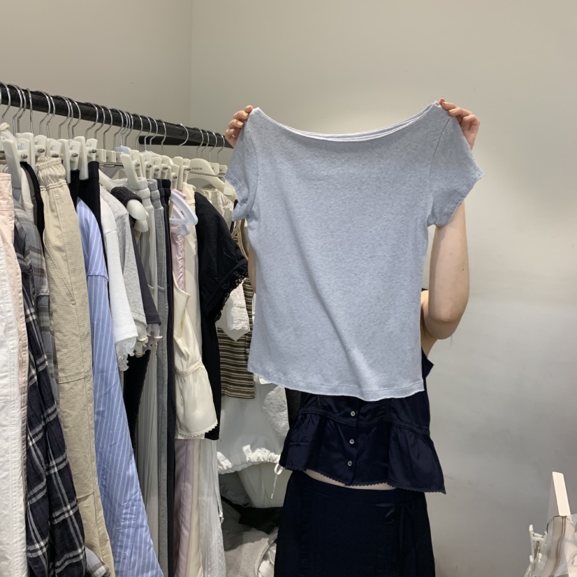 JINSIM韓國直郵實拍女士新品休閑時尚26夏季熱賣推薦人氣T恤JINSIMT恤圖色3