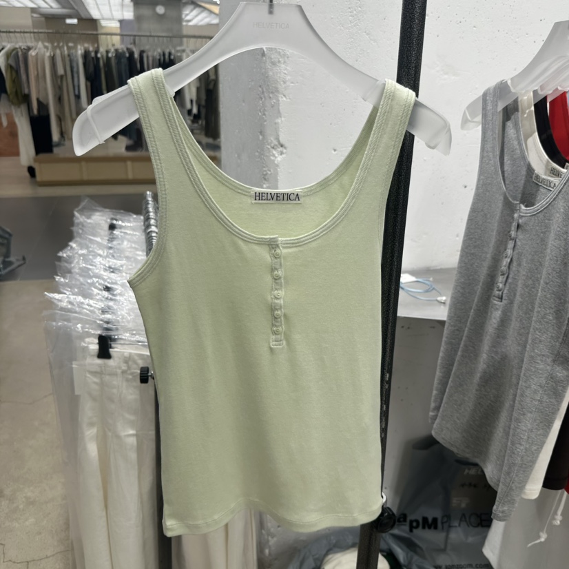 HELVETICA韓國直郵實拍女裝新品推薦熱賣26夏季人氣吊帶背心HELVETICA吊帶/背心圖色5