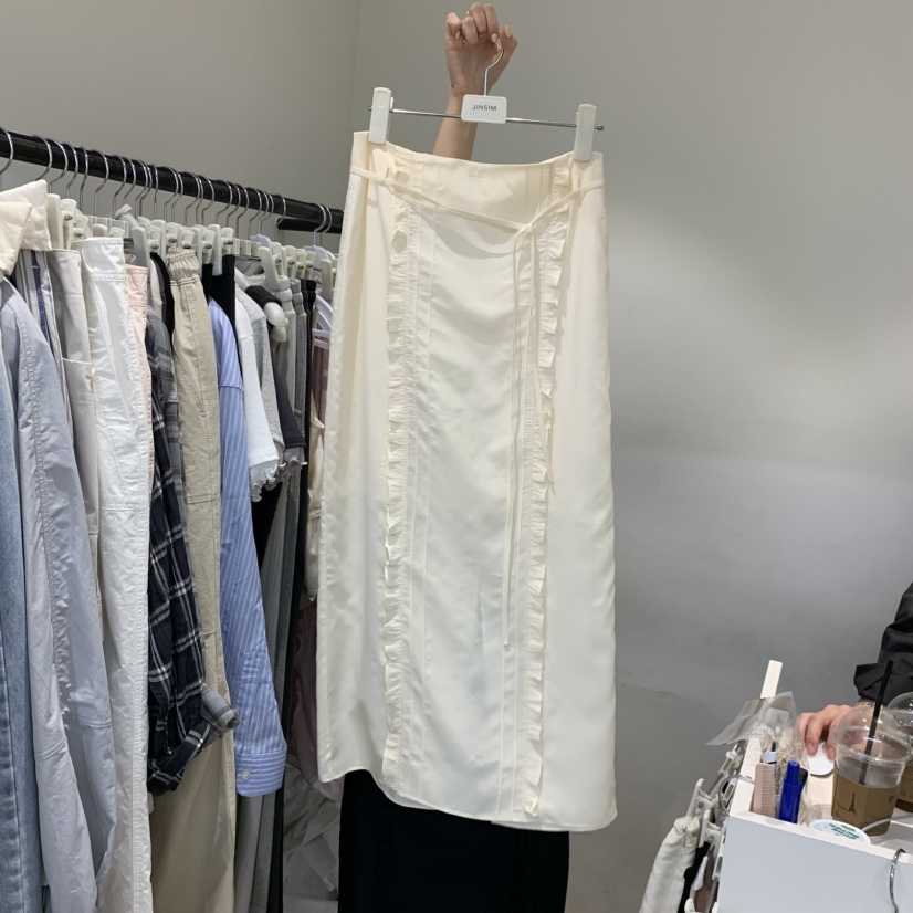 JINSIM韓國代購女裝新品人氣時尚休閑熱賣26夏季26春夏長裙JINSIM長裙圖色2