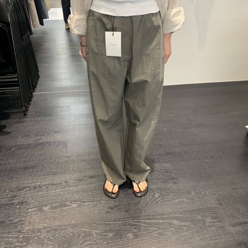 OBJECT韓國直郵女裝新款職業熱賣26夏季人氣26春夏休閑褲OBJECT休閑褲圖色2