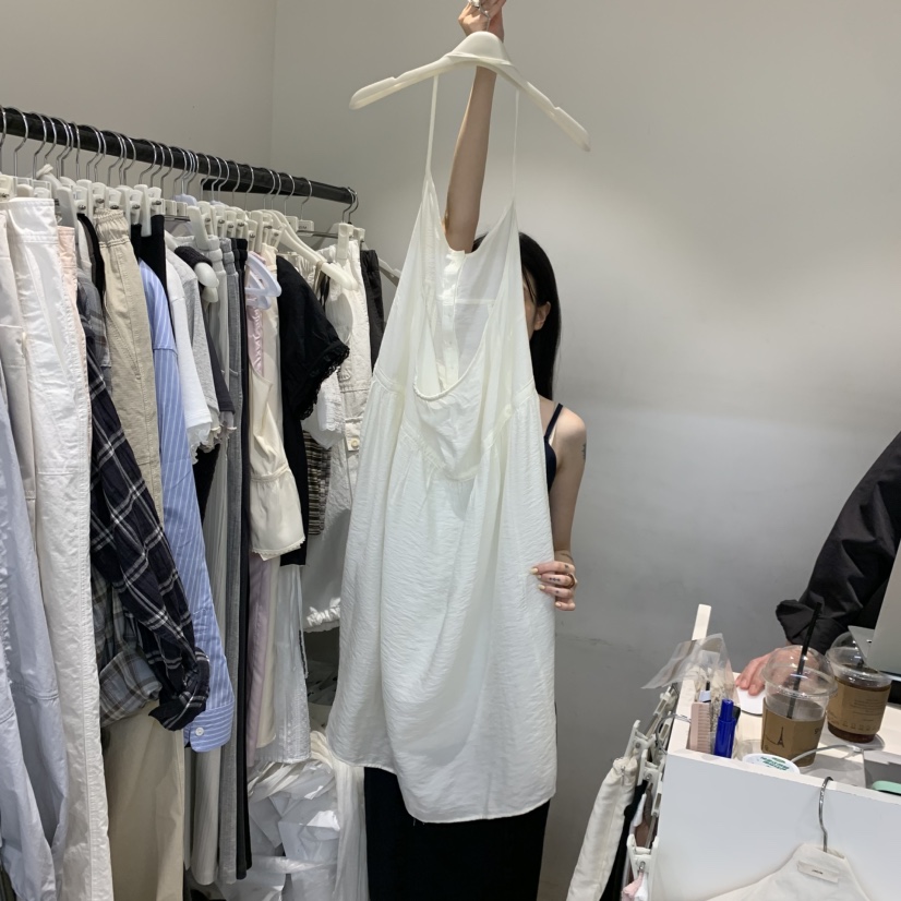 JINSIM東大門實拍韓國女士新品26春夏推薦休閑連衣裙多層JINSIM連衣裙