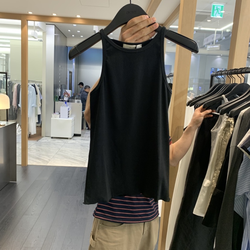 OBJECT韓國東大門代購女士新款人氣休閑26夏季推薦吊帶背心OBJECT吊帶/背心圖色3