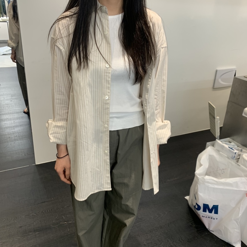 OBJECT韓國直郵女士新款人氣26夏季推薦休閑時尚襯衫蕾絲衫OBJECT襯衫/蕾絲衫圖色2