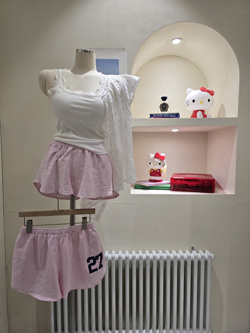 LIKEVAM韓國東大門直郵女裝新品26夏季職業熱賣休閑推薦短褲LIKEVAM短褲