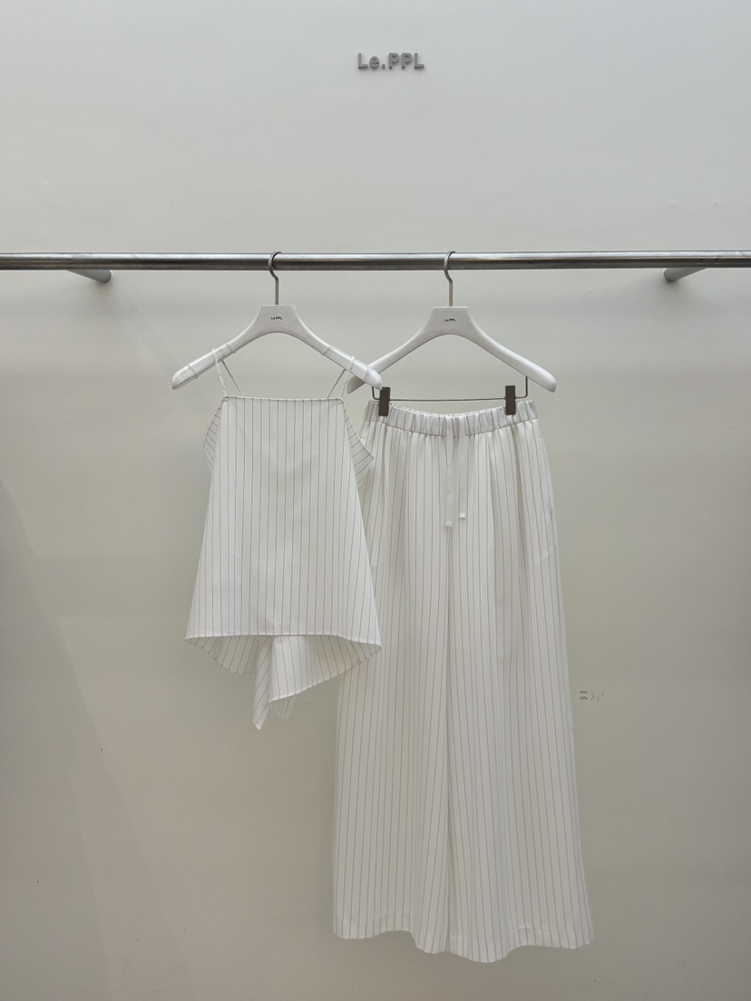 LE-PPL東大門實拍韓國女裝新品26夏季推薦26春夏人氣休閑褲LE-PPL休閑褲