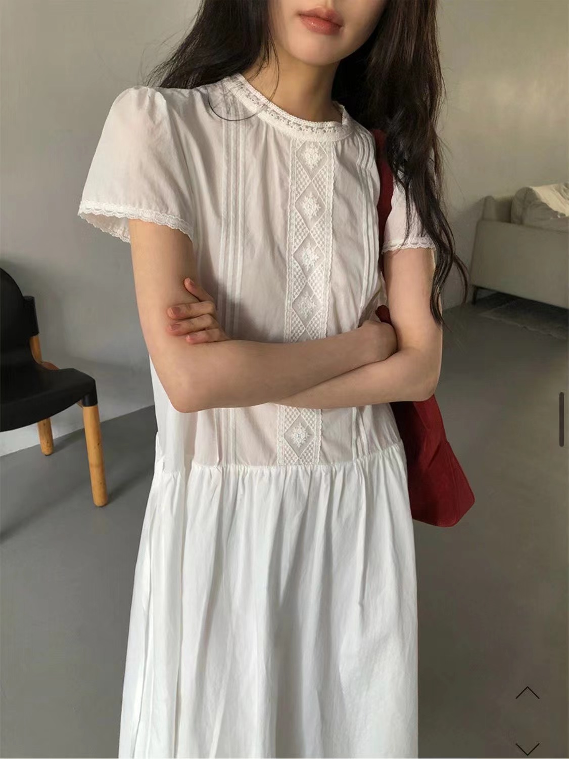 FLAMINGO韓國東大門直郵女士新款休閑熱賣人氣26夏季連衣裙FLAMINGO-2件起連衣裙