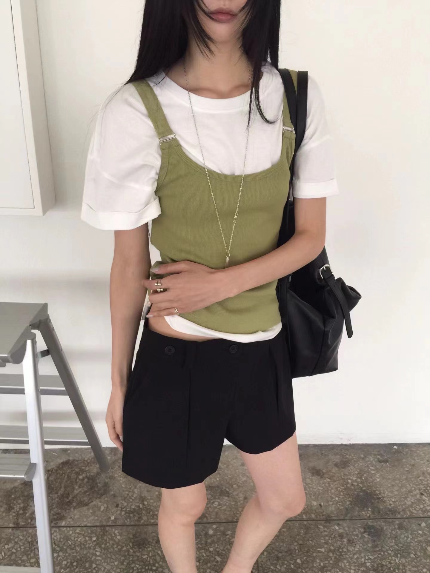 NWEOL韓國直郵女士新款人氣熱賣26春夏26夏季時尚吊帶背心NWEOL吊帶/背心