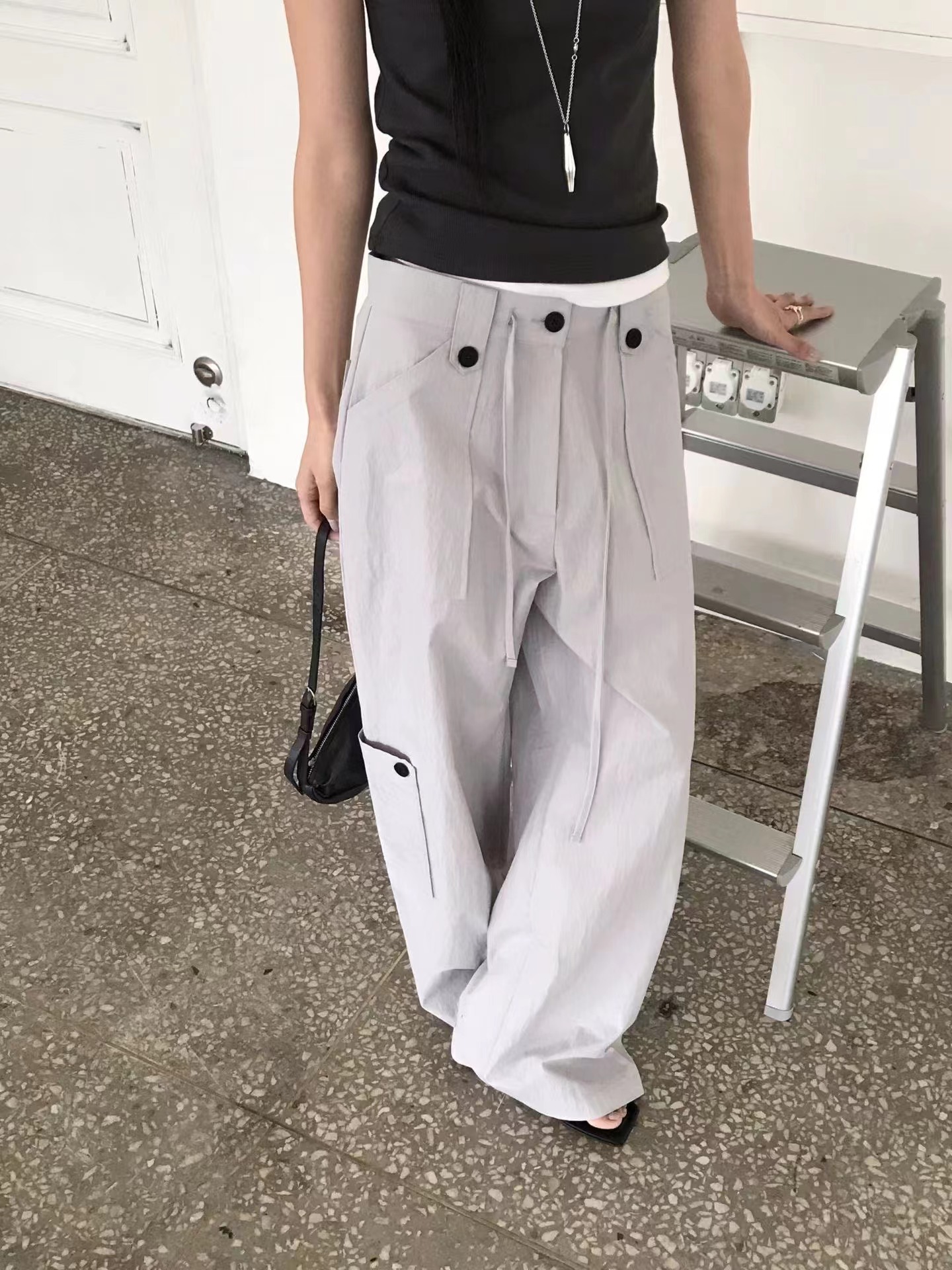 NWEOL韓國東大門直郵女士新品休閑人氣26春夏時尚推薦休閑褲NWEOL休閑褲