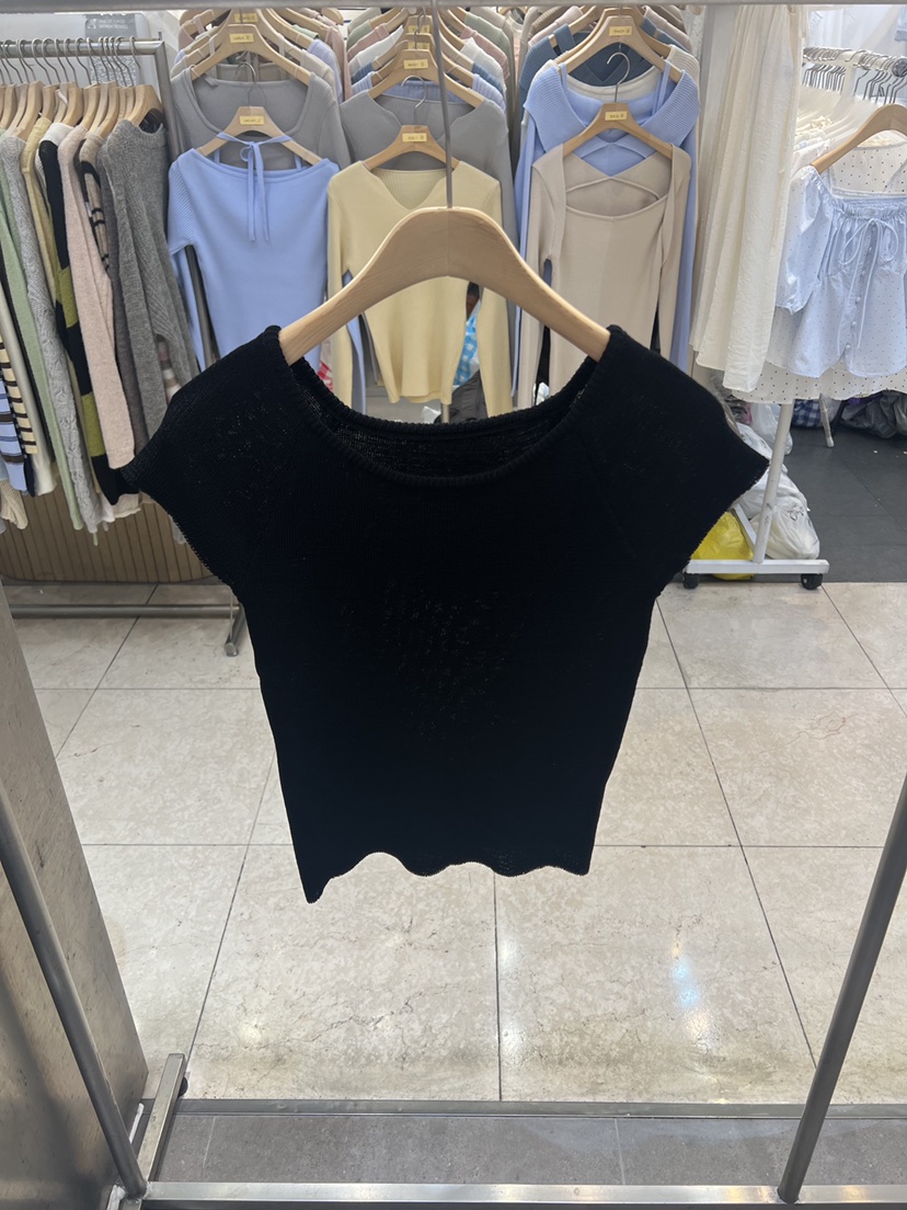 BLACK NOTE韓國東大門直郵女裝新款職業推薦時尚休閑針織衫BLACK NOTE針織衫圖色4