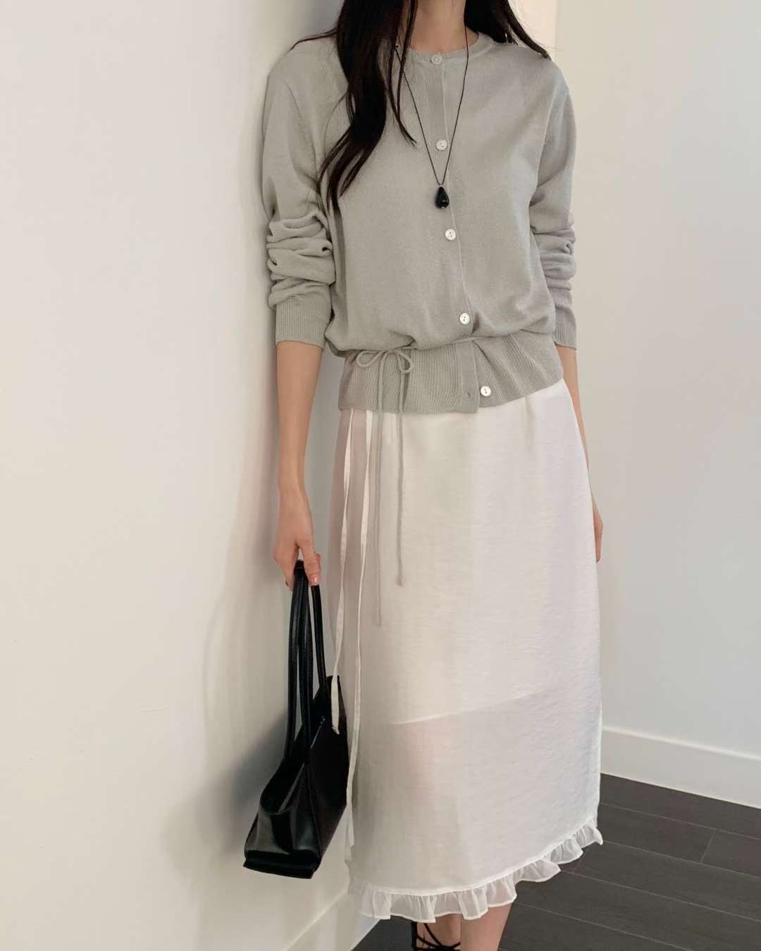 SOMETHINGELSE韓國直郵女士新款26春夏熱賣人氣針織衫開衫SOMETHINGELSE針織衫