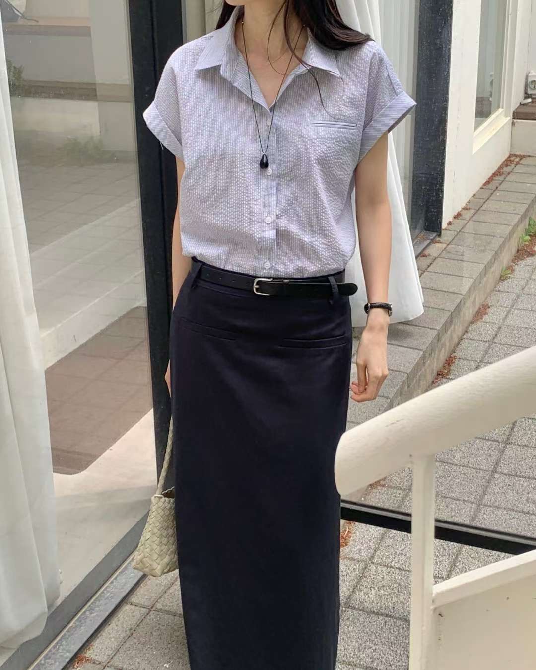 SOMETHINGELSE韓國東大門直郵女士新款人氣職業襯衫蕾絲衫SOMETHINGELSE襯衫/蕾絲衫
