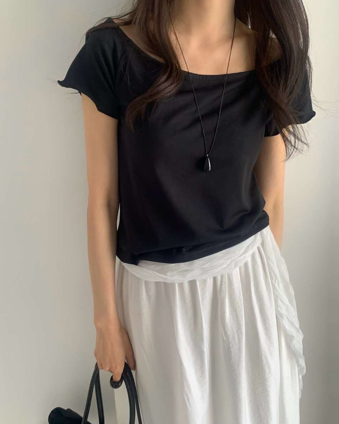 SOMETHINGELSE韓國直郵實拍女士新品熱賣人氣T恤不含配飾SOMETHINGELSET恤圖色3