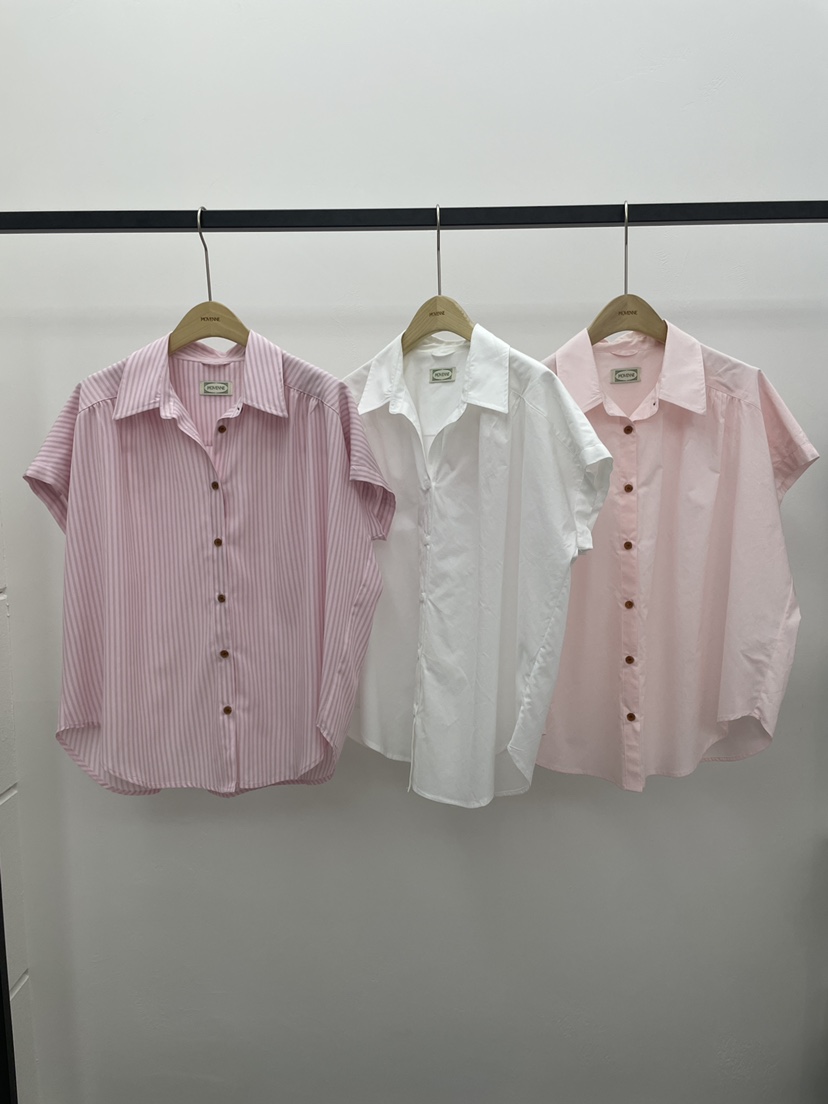 MOVENNE東大門實拍韓國女裝新款26夏季時尚26春夏襯衫蕾絲衫MOVENNE襯衫/蕾絲衫