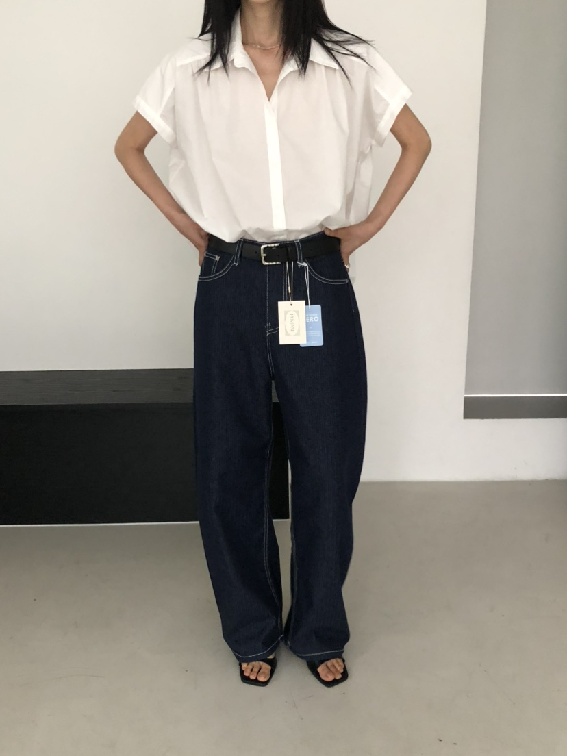 MOVENNE東大門實拍韓國女裝新款26夏季時尚26春夏襯衫蕾絲衫MOVENNE襯衫/蕾絲衫