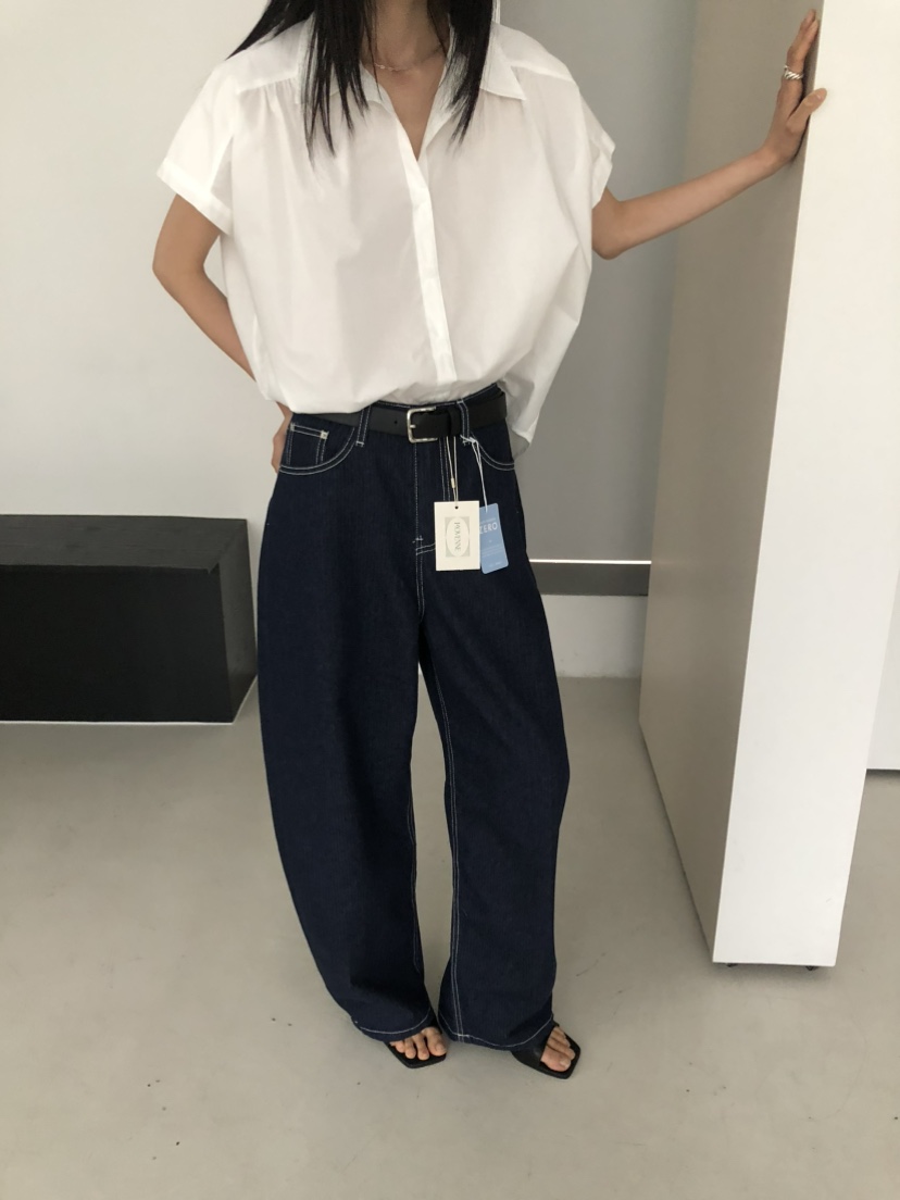 MOVENNE東大門實拍韓國女裝新款26夏季時尚26春夏襯衫蕾絲衫MOVENNE襯衫/蕾絲衫