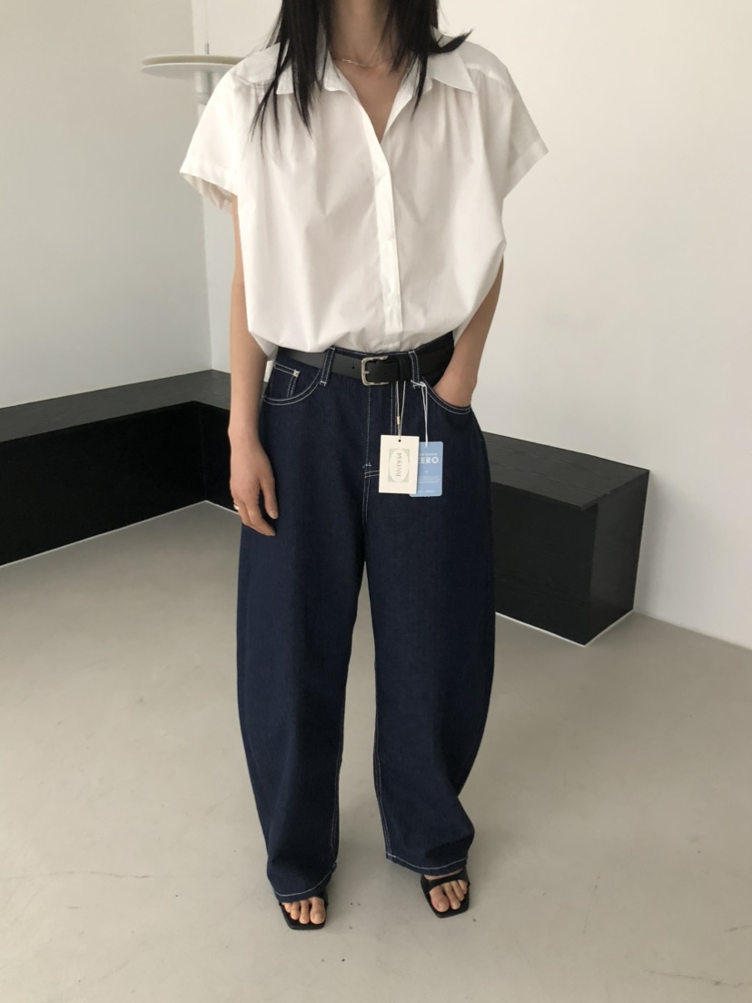 MOVENNE東大門實拍韓國女裝新款26夏季時尚26春夏襯衫蕾絲衫MOVENNE襯衫/蕾絲衫