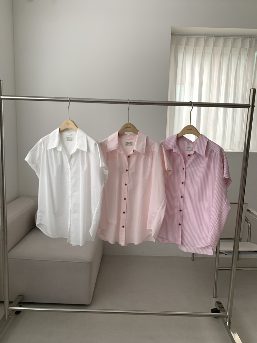 MOVENNE東大門實拍韓國女裝新款26夏季時尚26春夏襯衫蕾絲衫MOVENNE襯衫/蕾絲衫