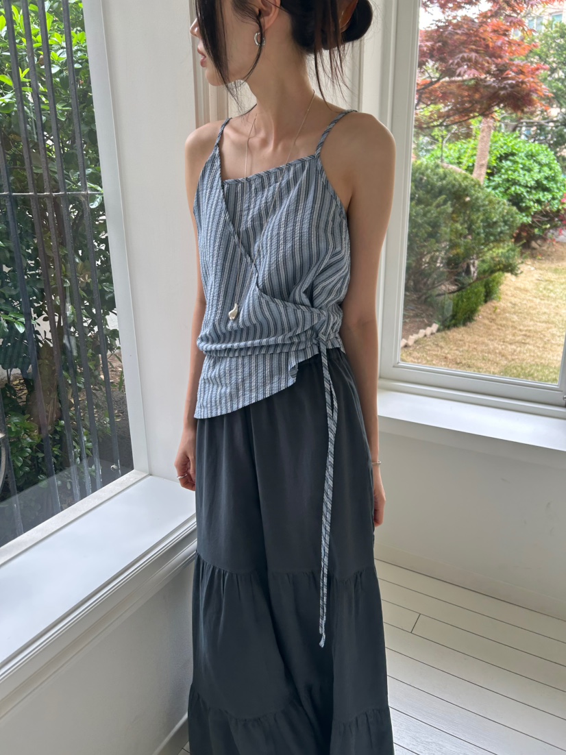 ME MO韓國直郵實拍女裝新品熱賣人氣休閑26春夏吊帶背心ME MO吊帶/背心
