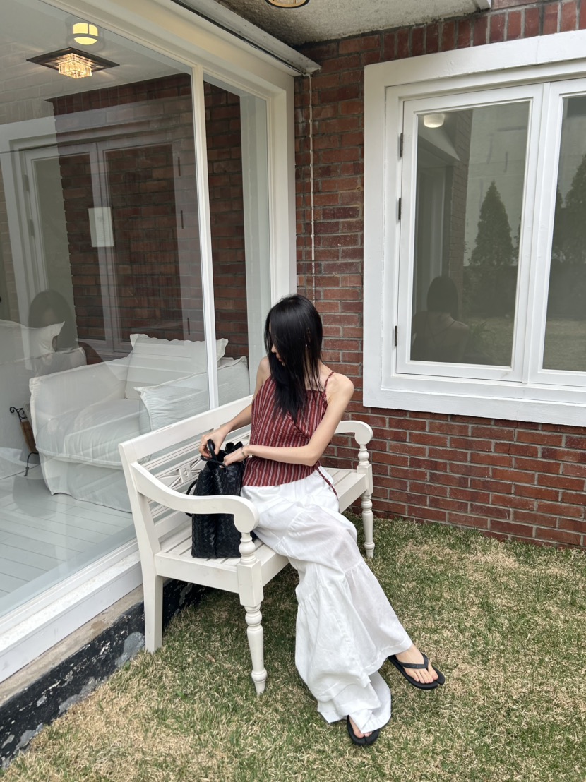 ME MO韓國直郵實拍女裝新品熱賣人氣休閑26春夏吊帶背心ME MO吊帶/背心