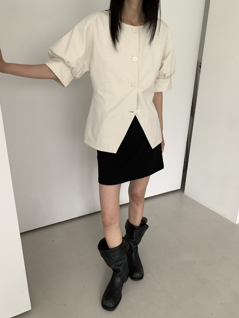 MOVENNE韓國直郵女裝新品26春夏熱賣休閑職業26夏季時尚夾克MOVENNE夾克