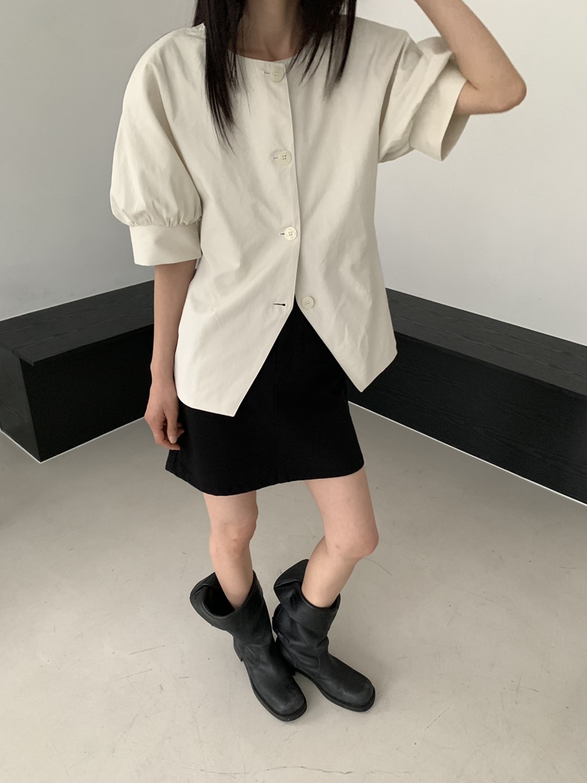MOVENNE韓國直郵女裝新品26春夏熱賣休閑職業26夏季時尚夾克MOVENNE夾克