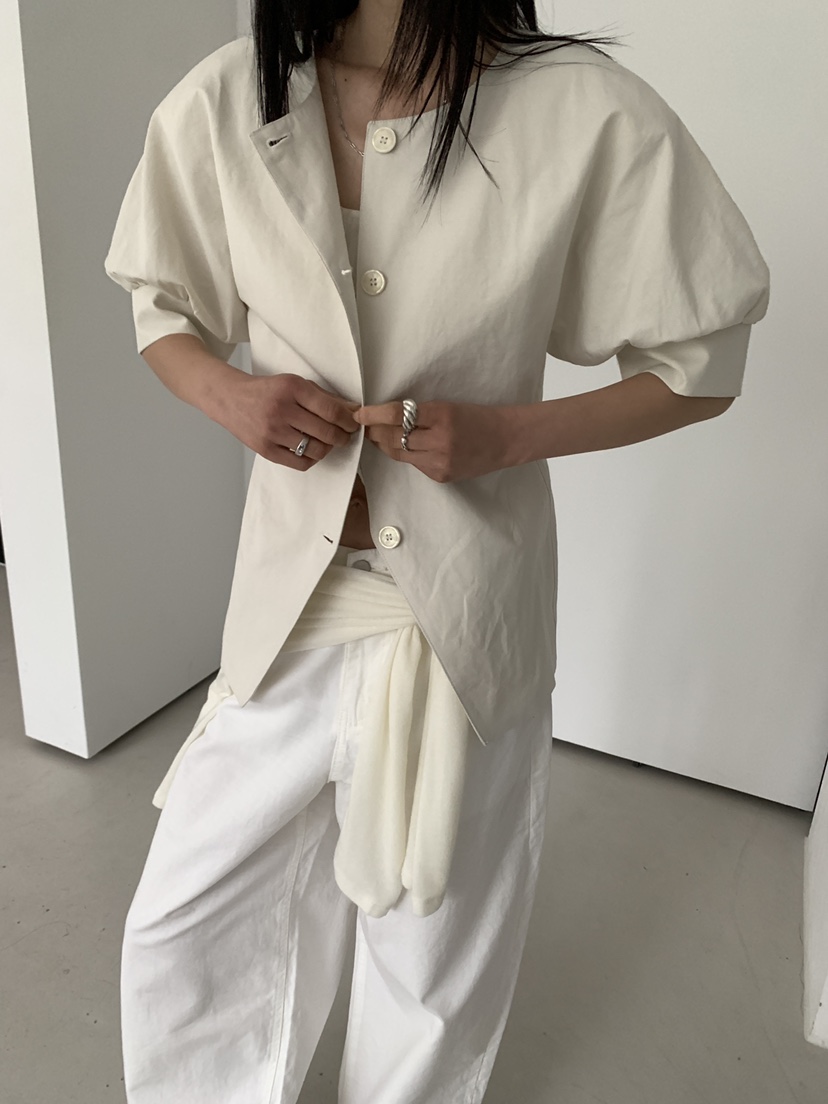 MOVENNE韓國直郵女裝新品26春夏熱賣休閑職業26夏季時尚夾克MOVENNE夾克