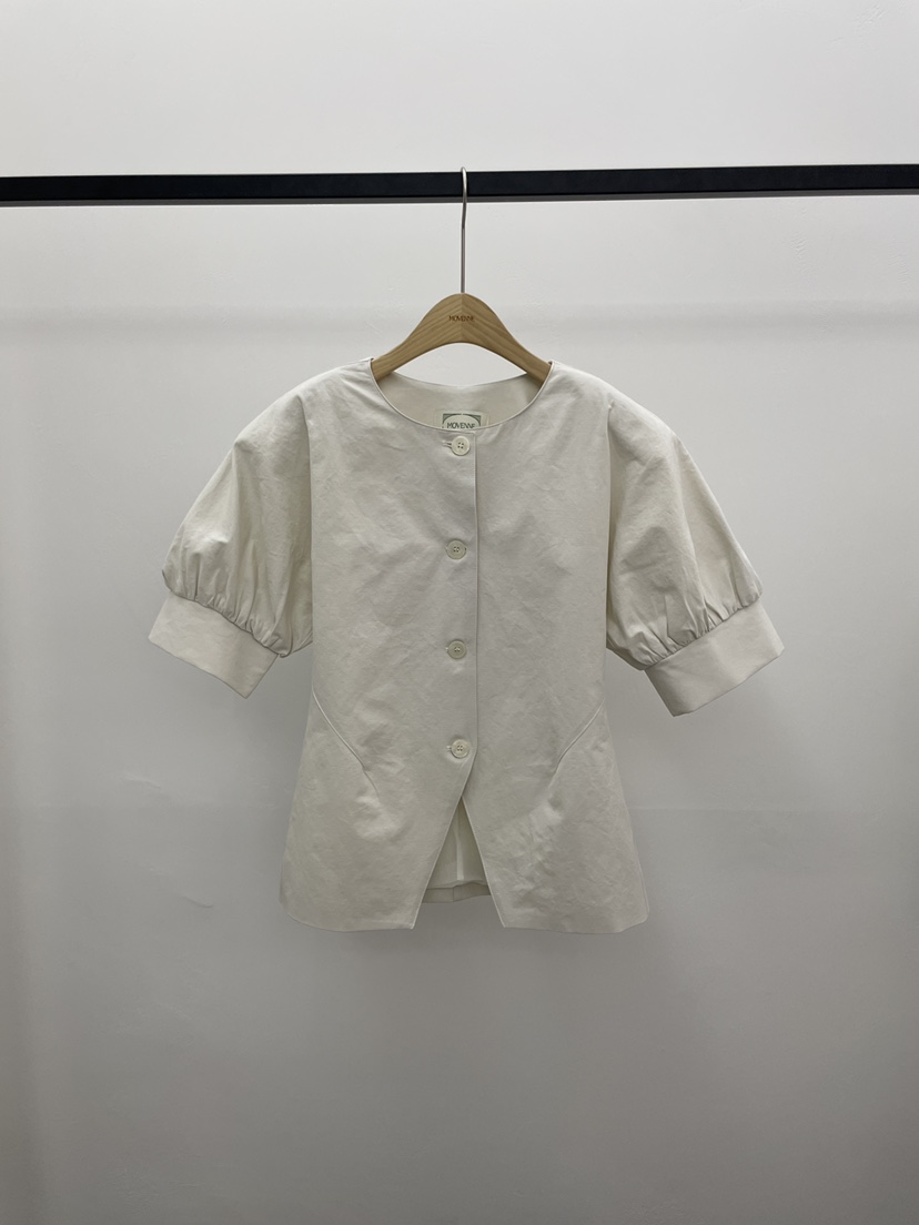 MOVENNE韓國直郵女裝新品26春夏熱賣休閑職業26夏季時尚夾克MOVENNE夾克圖色2