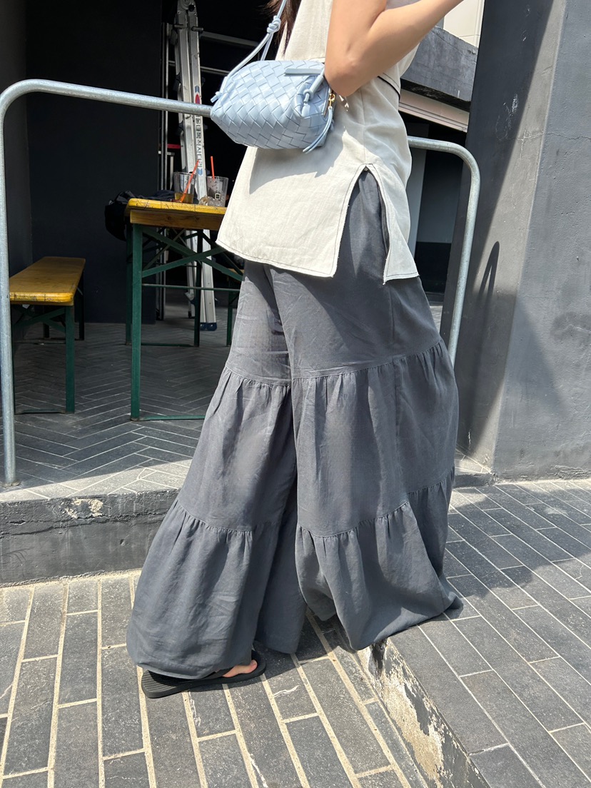 ME MO韓國直郵女士新款26夏季熱賣休閑推薦職業26春夏休閑褲ME MO休閑褲