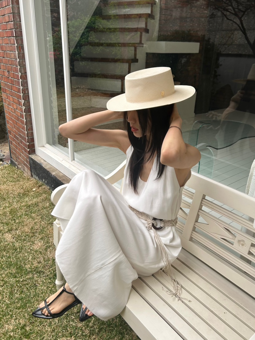 ME MO韓國東大門直郵女士新品26春夏時尚連衣裙不含腰帶ME MO連衣裙
