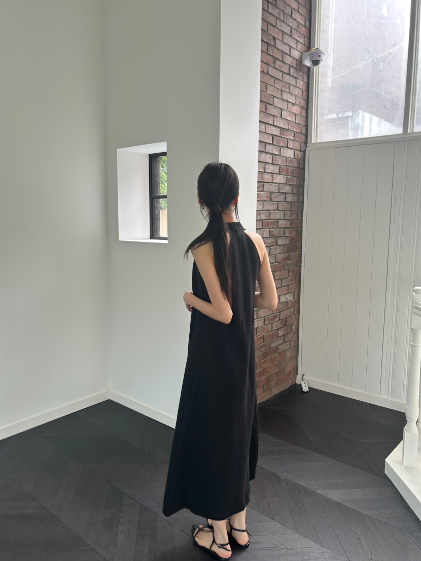 ME MO韓國東大門直郵女士新品26春夏時尚連衣裙不含腰帶ME MO連衣裙