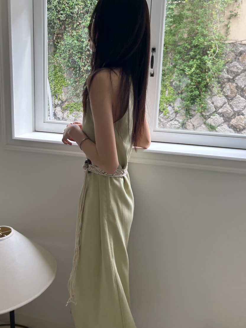 ME MO韓國東大門直郵女士新品26春夏時尚連衣裙不含腰帶ME MO連衣裙