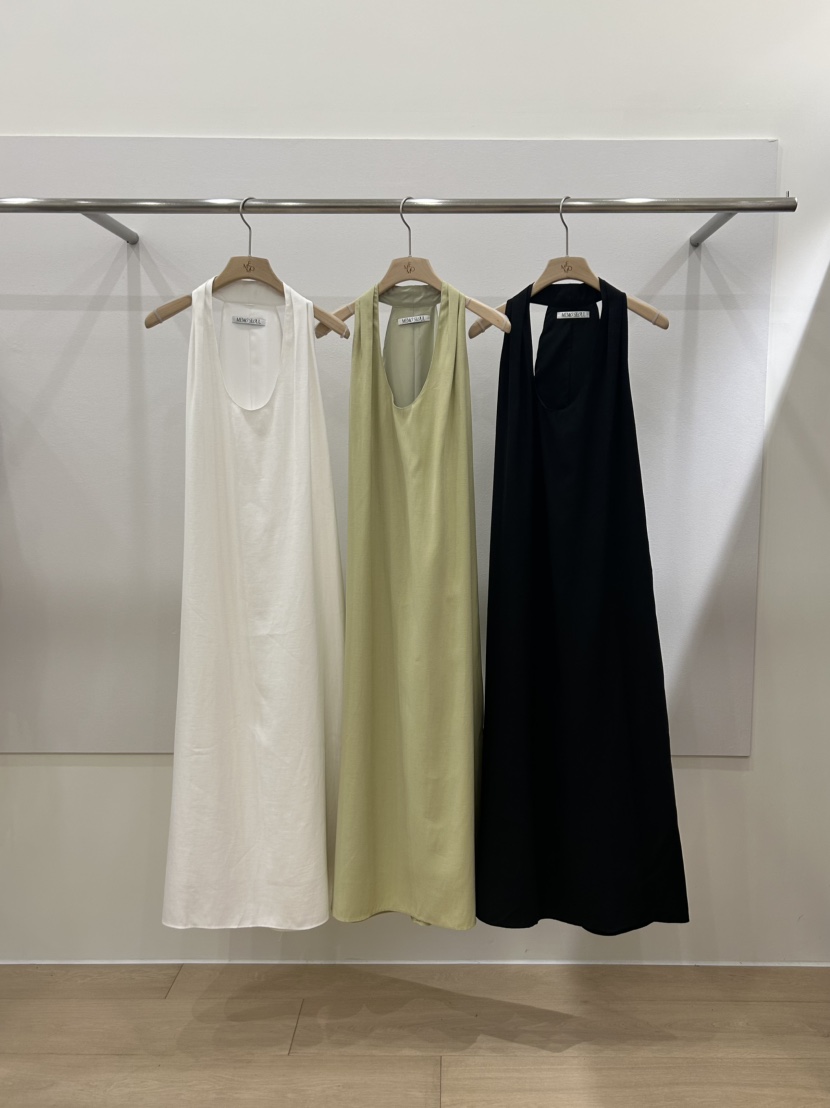 ME MO韓國東大門直郵女士新品26春夏時尚連衣裙不含腰帶ME MO連衣裙