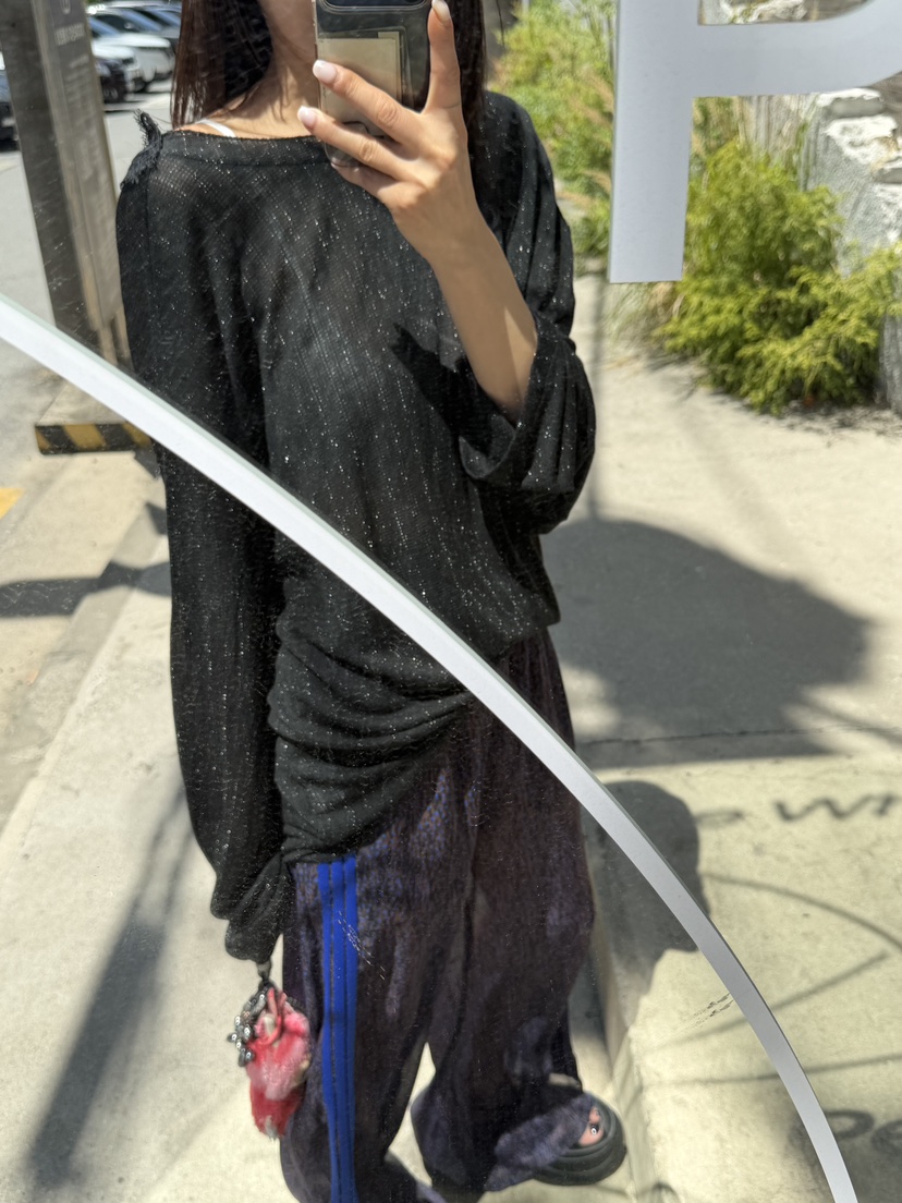 FRANC—L韓國東大門直郵女裝新款推薦時尚長袖T恤不含內搭FRANC長袖T恤