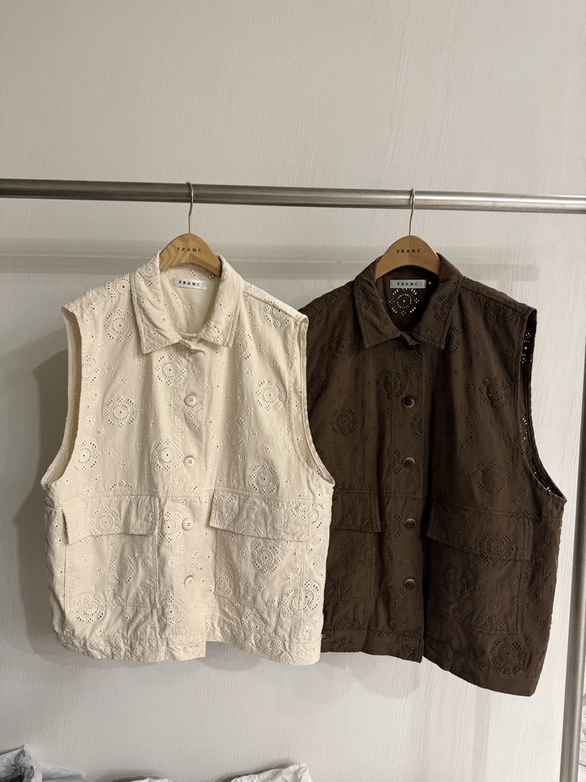 FRANC—L韓國代購女裝新品26春夏職業人氣26夏季時尚馬甲FRANC馬甲