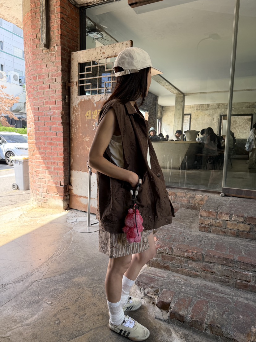FRANC—L韓國代購女裝新品26春夏職業人氣26夏季時尚馬甲FRANC馬甲
