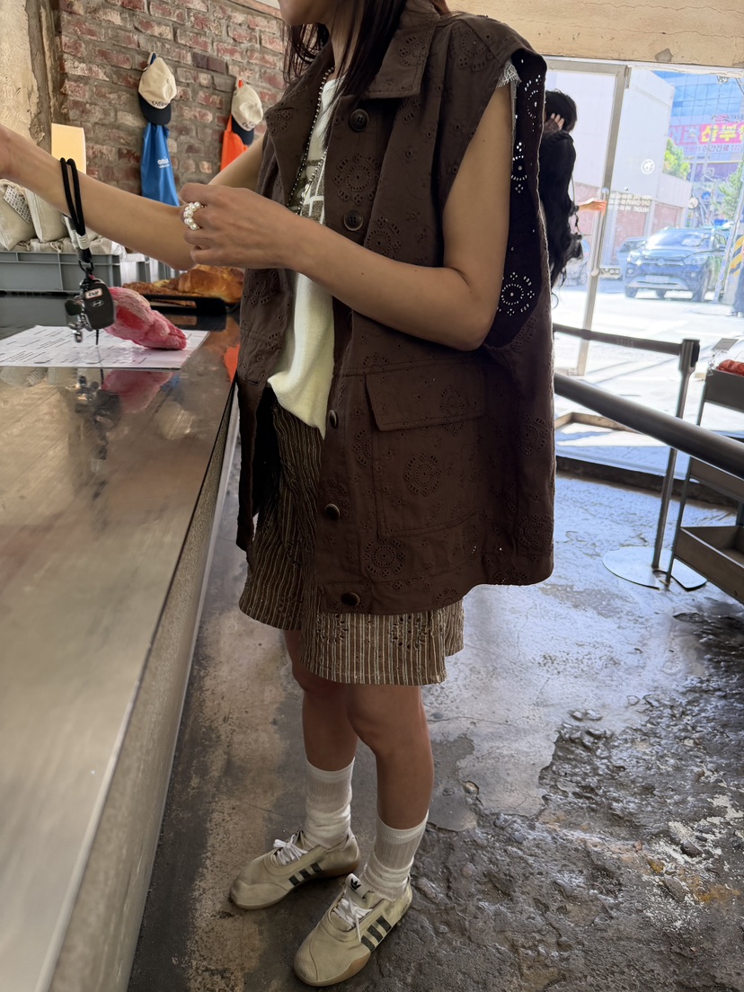 FRANC—L韓國代購女裝新品26春夏職業人氣26夏季時尚馬甲FRANC馬甲