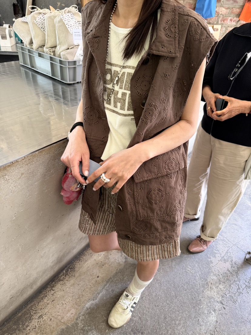FRANC—L韓國代購女裝新品26春夏職業人氣26夏季時尚馬甲FRANC馬甲