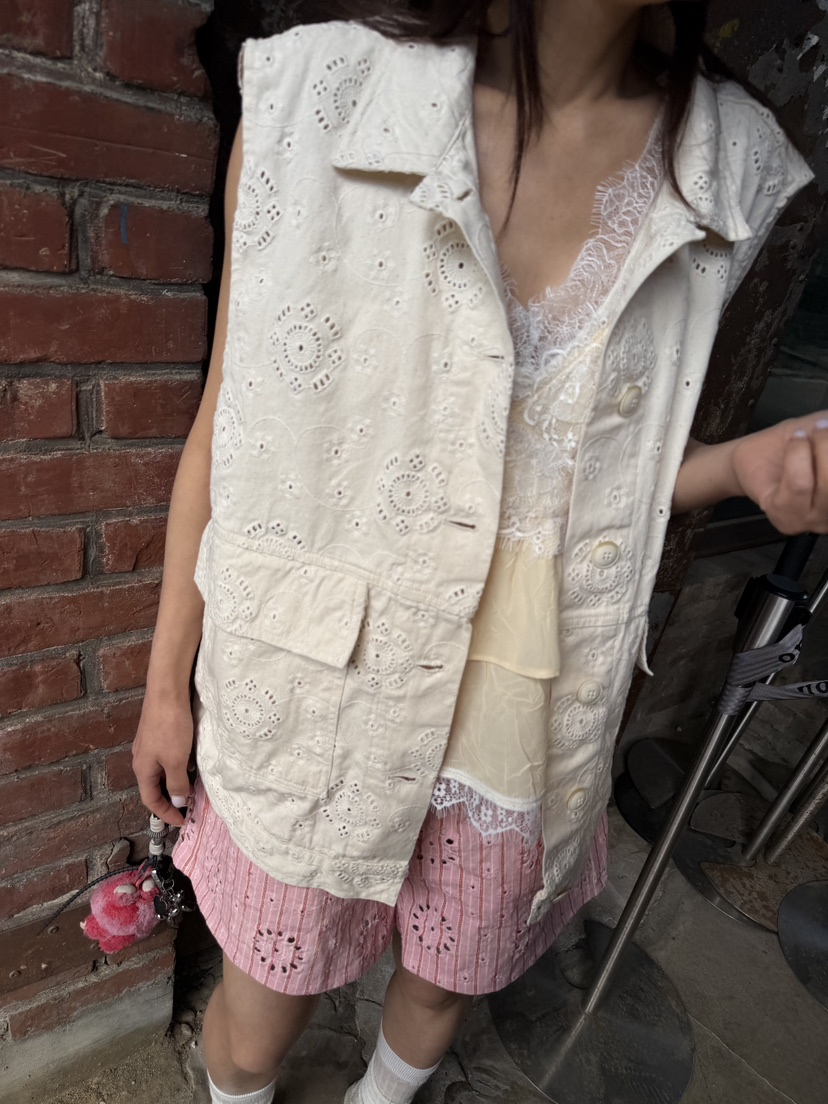 FRANC—L韓國代購女裝新品26春夏職業人氣26夏季時尚馬甲FRANC馬甲