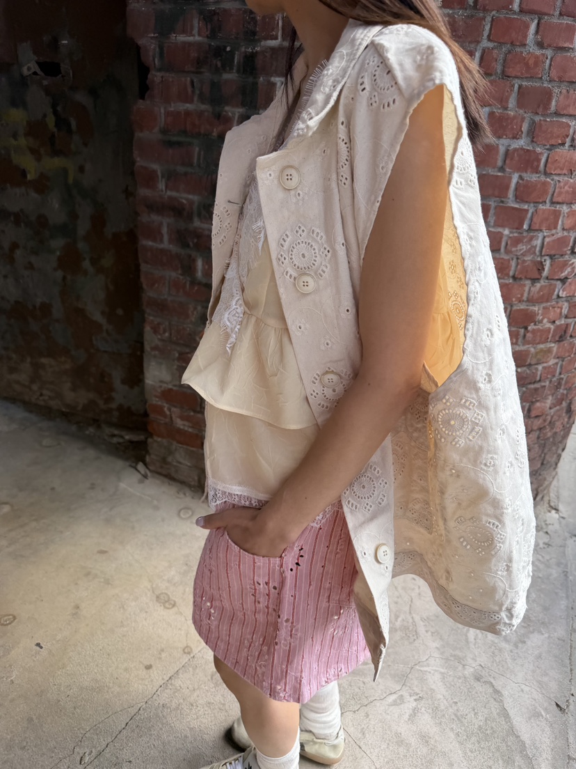 FRANC—L韓國代購女裝新品26春夏職業人氣26夏季時尚馬甲FRANC馬甲