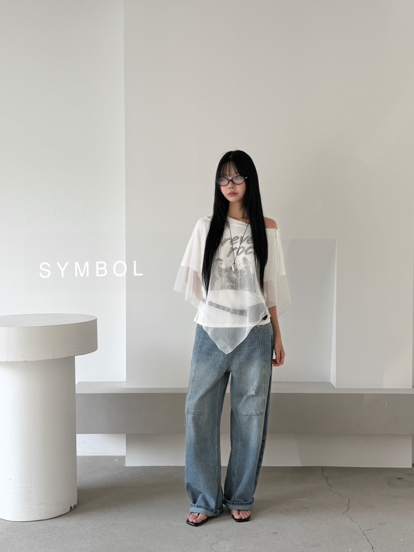 SYMBOL韓國東大門代購女裝新款26夏季熱賣推薦套裝不含腰帶SYMBOL套裝