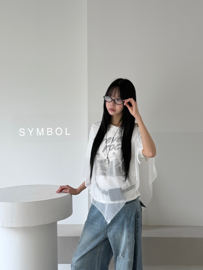 SYMBOL韓國東大門代購女裝新款26夏季熱賣推薦套裝不含腰帶SYMBOL套裝