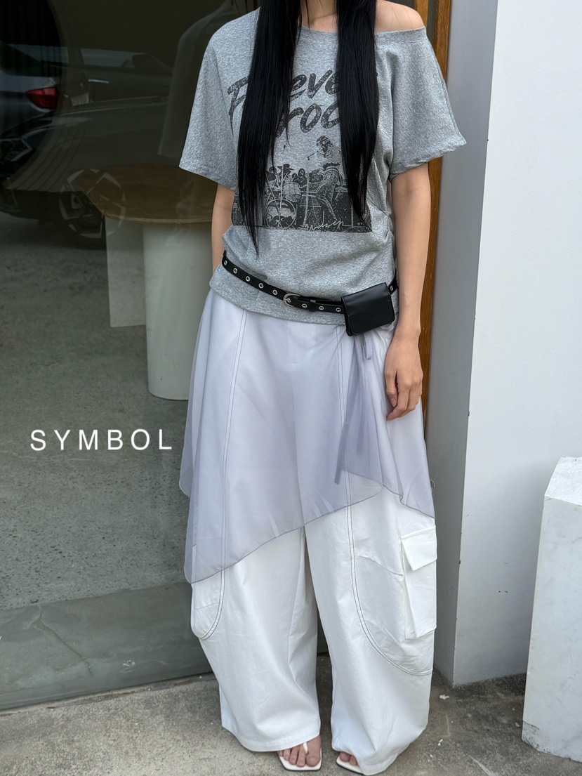 SYMBOL韓國東大門代購女裝新款26夏季熱賣推薦套裝不含腰帶SYMBOL套裝