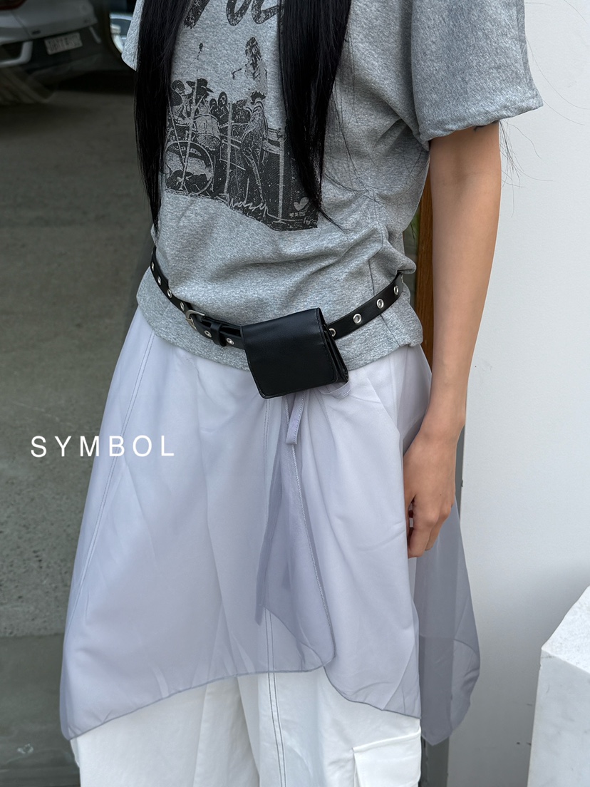 SYMBOL韓國東大門代購女士新款時尚推薦26夏季休閑26春夏腰帶SYMBOL腰帶