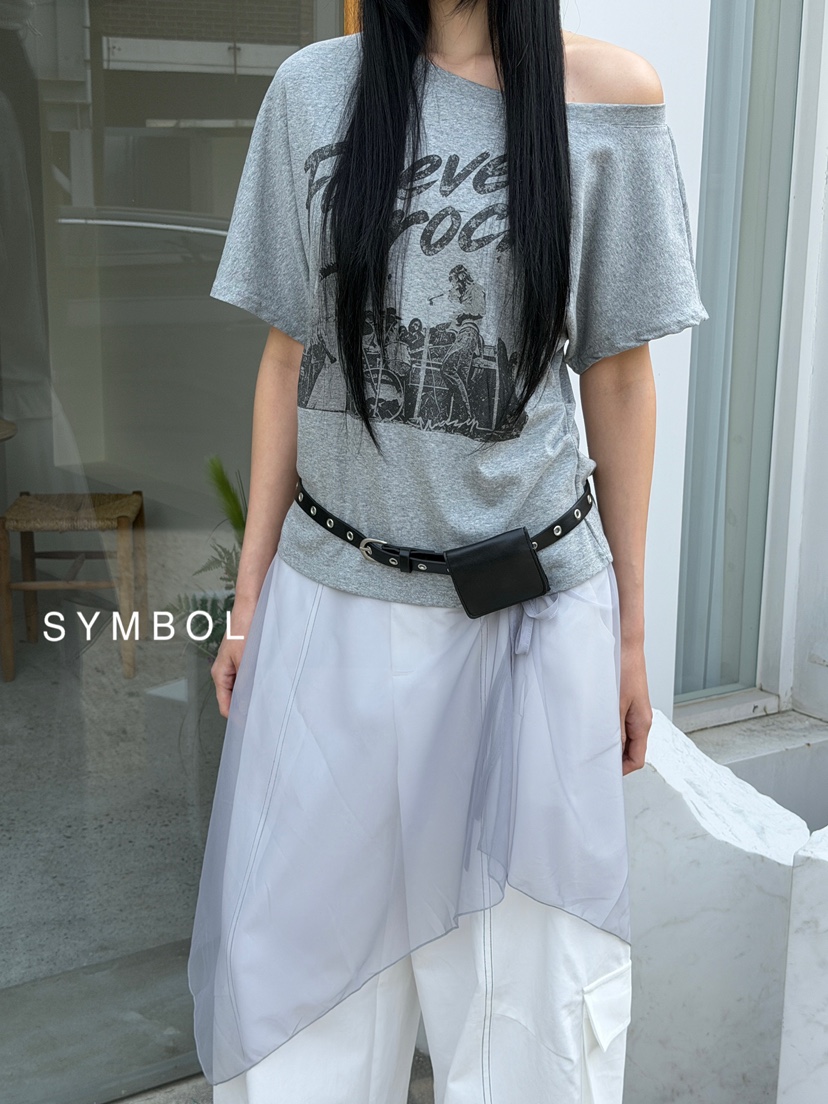 SYMBOL韓國東大門代購女士新款時尚推薦26夏季休閑26春夏腰帶SYMBOL腰帶