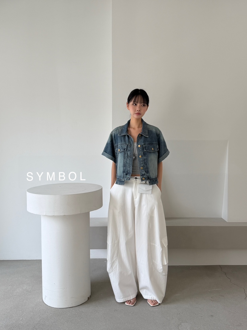 SYMBOL韓國東大門直郵女裝新款休閑時尚26夏季熱賣26春夏夾克SYMBOL夾克