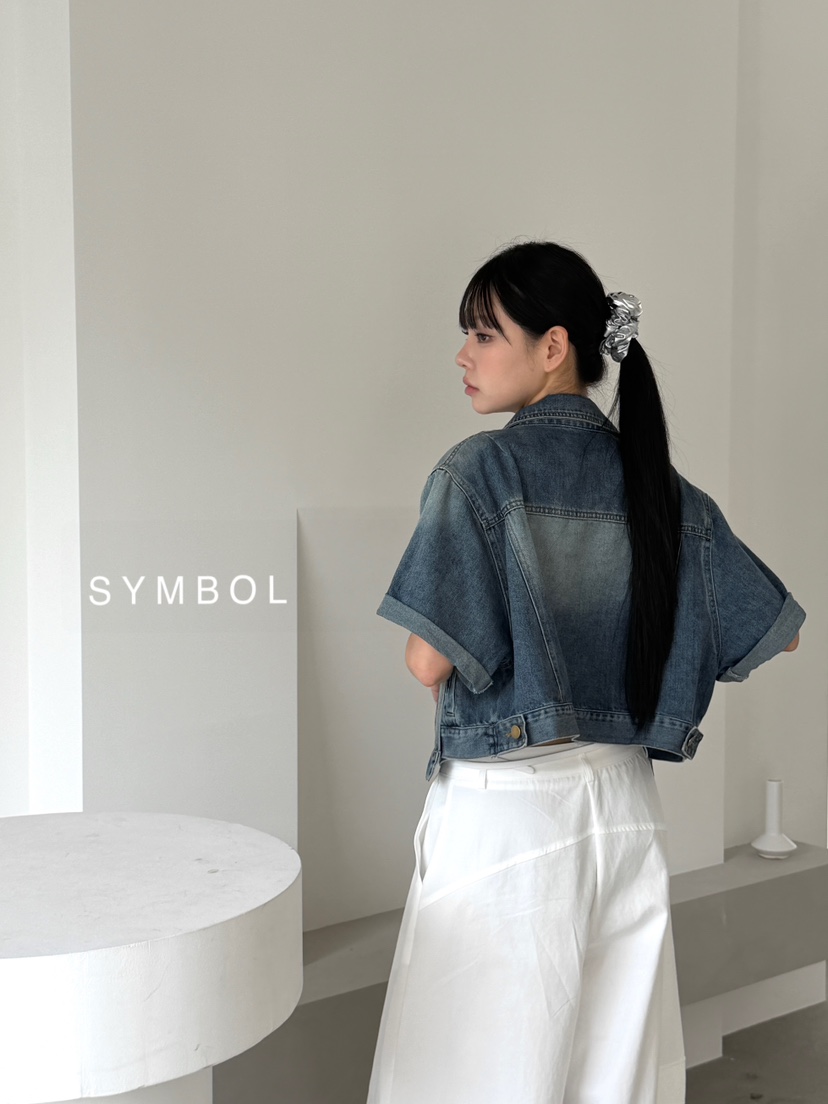 SYMBOL韓國東大門直郵女裝新款休閑時尚26夏季熱賣26春夏夾克SYMBOL夾克