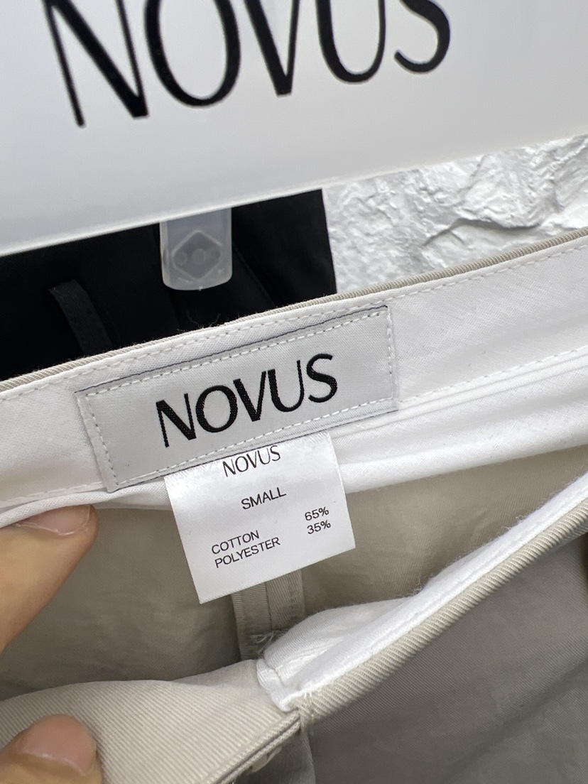 NOVUS韓國直郵實拍女士新款26夏季熱賣休閑人氣短褲不含腰帶NOVUS短褲