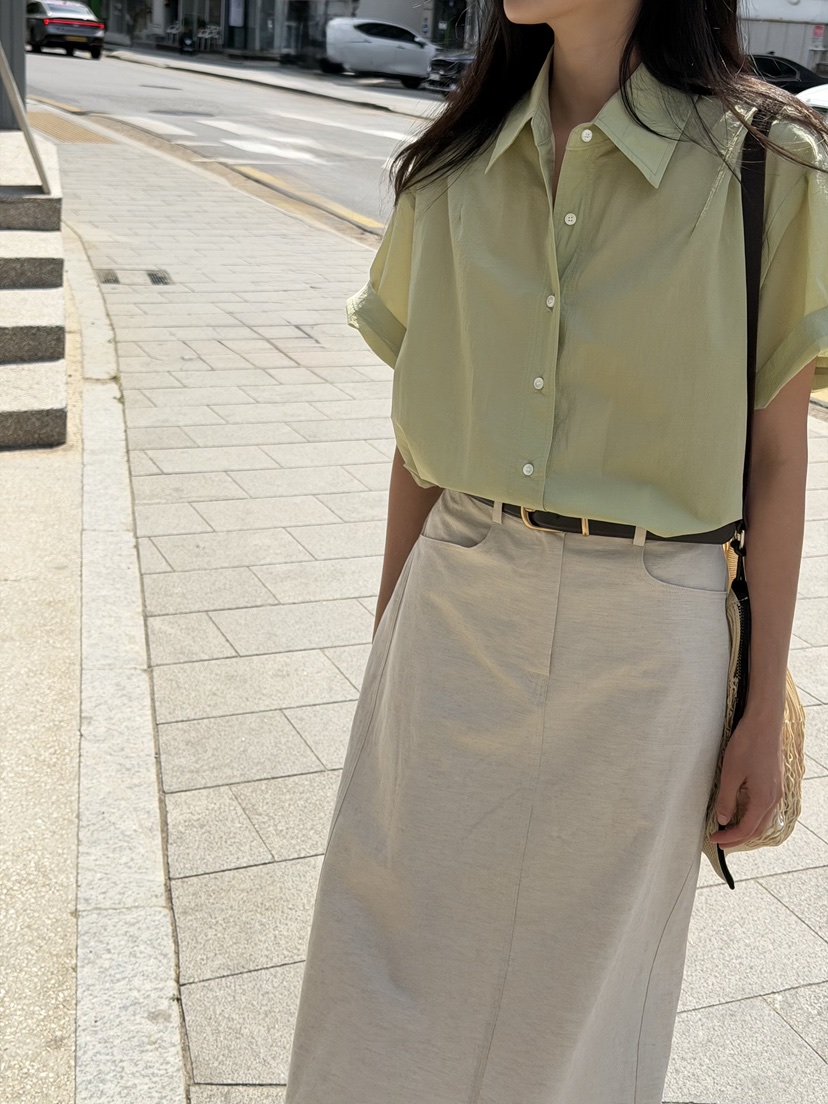 AMY GRACE-A韓國直郵實拍女裝新品時尚熱賣26夏季襯衫蕾絲衫AMY GRACE-A襯衫/蕾絲衫