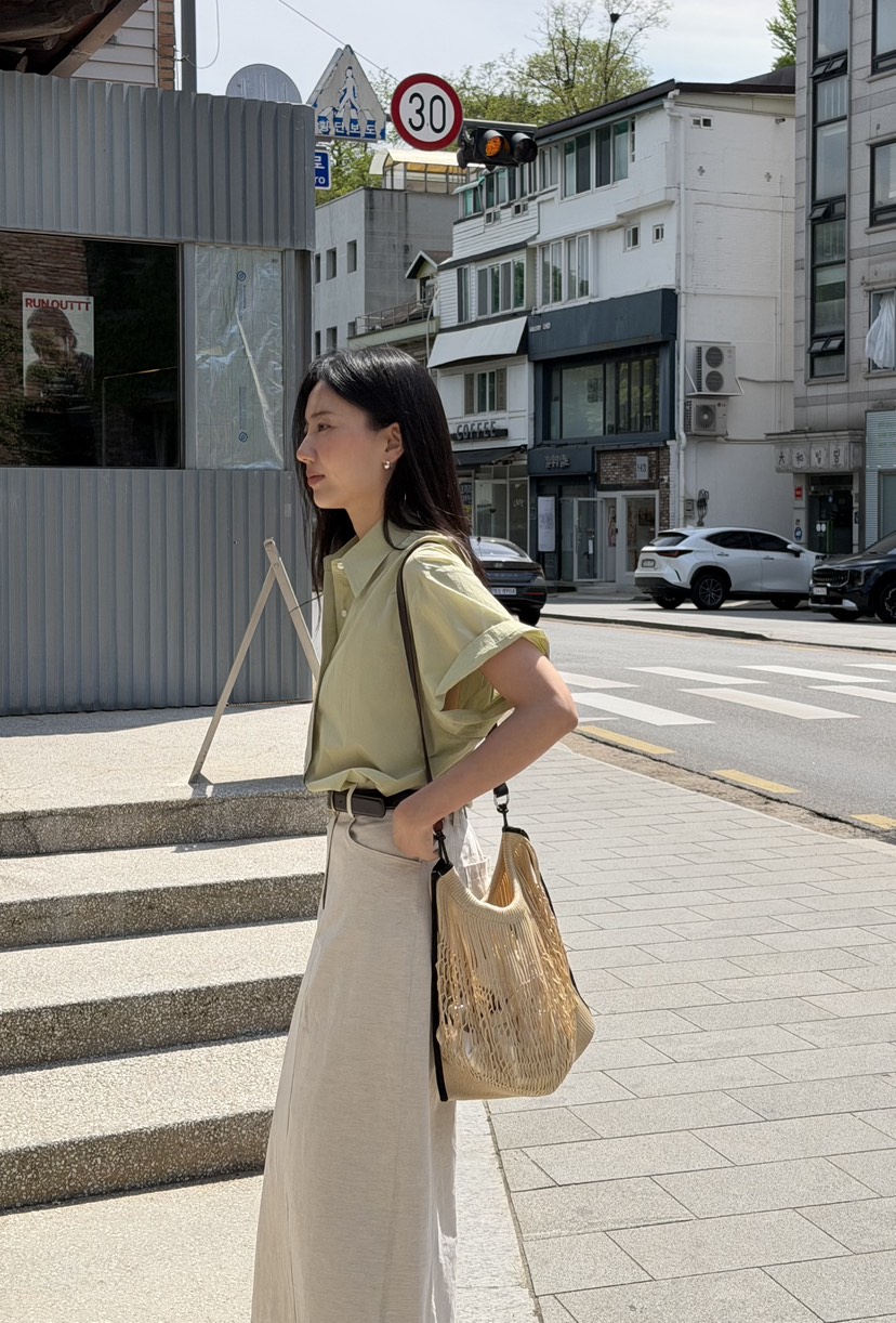 AMY GRACE-A韓國直郵實拍女裝新品時尚熱賣26夏季襯衫蕾絲衫AMY GRACE-A襯衫/蕾絲衫